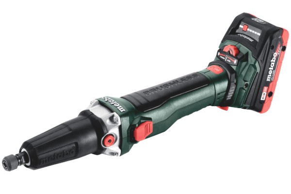 Der universelle GVB 18 LTX BL 11-28 mit langer Schleifspindel ist ideal zum Entgraten, Fräsen, Schleifen und Trennen an schwer zugänglichen Stellen. Die Drehzahl lässt sich dabei exakt anpassen.