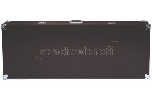 Alle Werkzeuge sind im „Spachtelprofi-Koffer“ sicher für Transport und Baustelle verstaut.