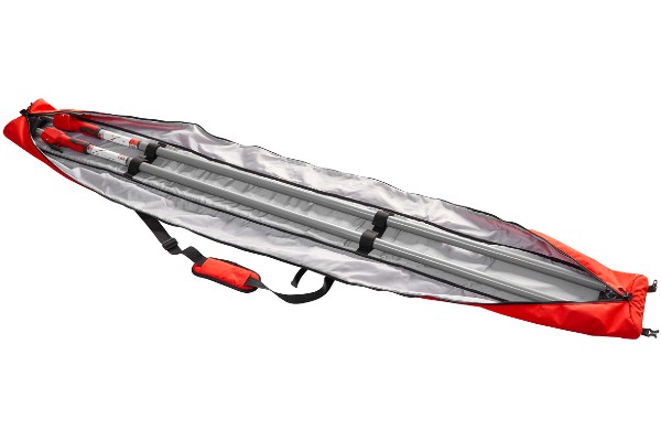 Die Kombitasche STE-BAG ist für die Aufbewahrung und den Transport der Deckenstützen sowie Kleinzubehör konzipiert und wiegt gerade mal 1 kg.