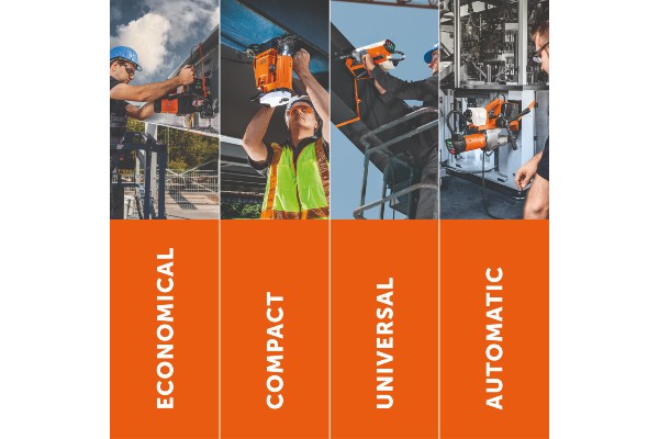 Fein bietet insgesamt vier Leistungsklassen von Magnet-Kernbohrmaschinen, die sich in Economical, Compact, Universal und Automatic unterteilen. Sie unterscheiden sich in Funktionalität, Preis-/Leistung und passen damit zu den unterschiedlichsten Arbeitseinsätzen.