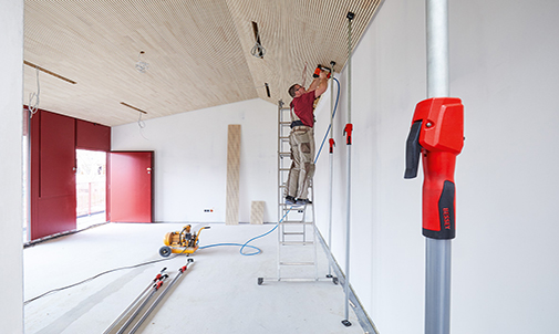 Anwendung schräge Decke