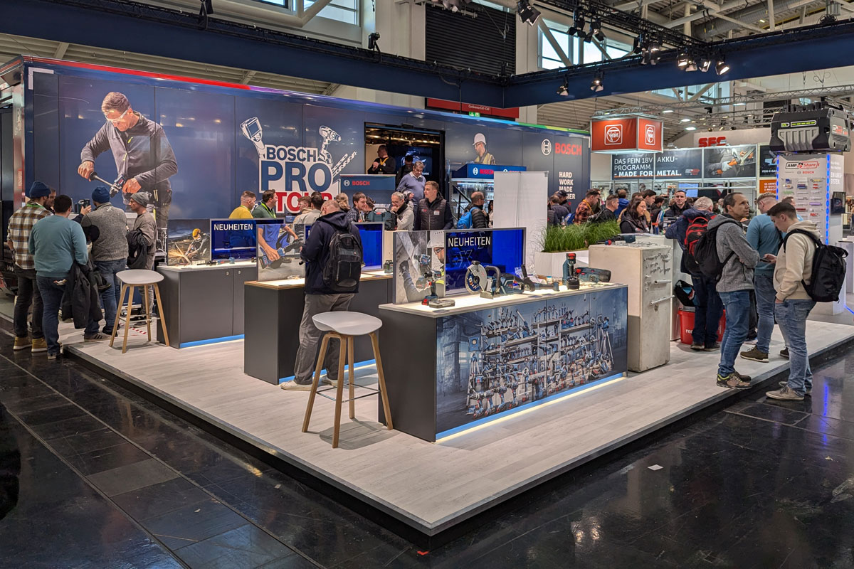 BOSCH Professional auf der BAU 2025