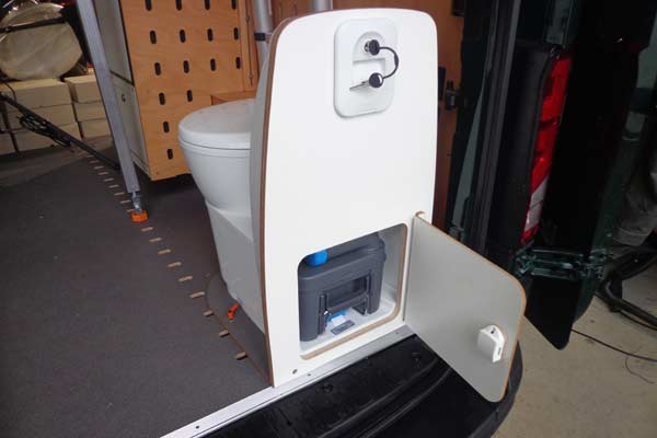 Toilette Campingmodule