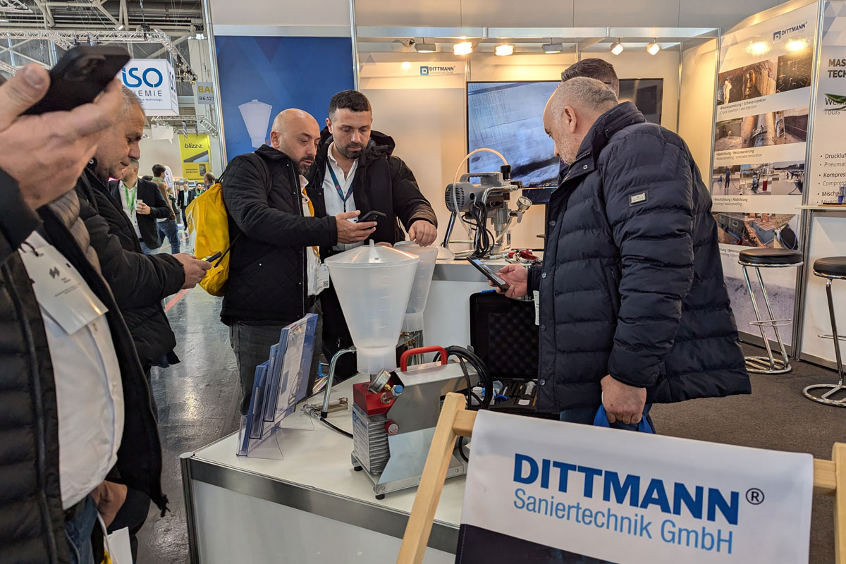 Dittmann Saniertechnik auf der BAU 2025