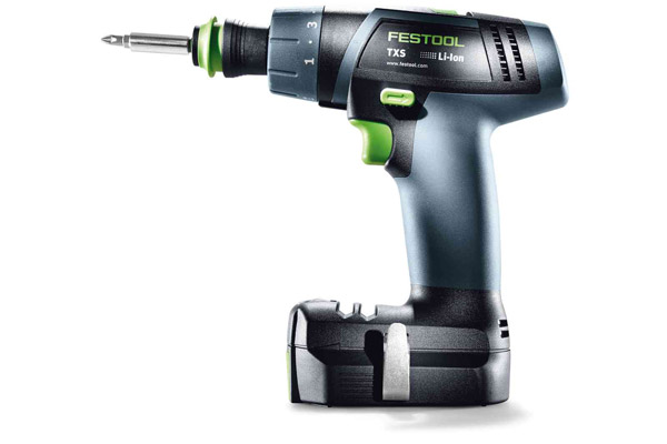 Der derzeitige 12-Volt-Akkubohrschrauber von Festool TXS