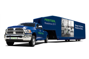 Im Außenbereich stellt Festool auf dem Stand 89 mit dem Holzbau-Truck sein komplettes Sortiment für den Holzbau vor.