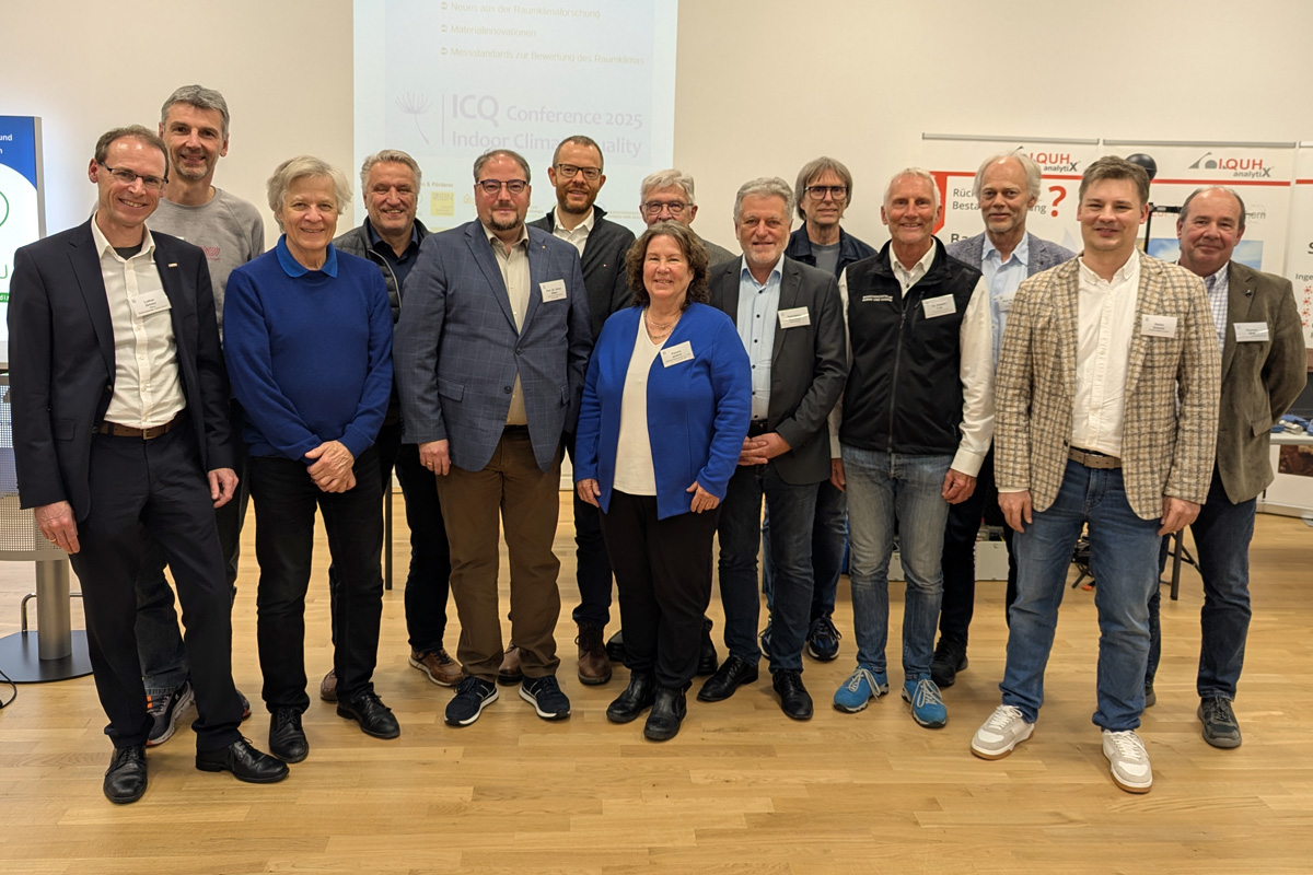 Gesundes Raumklima - ICQ Raumklimatagung 2025 - Referenten