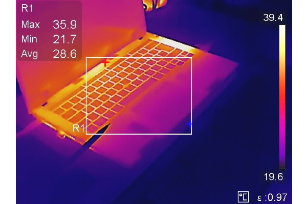 Die M30 der M-Serie von Hikmicro sorgt mit einer Bildwiederholfrequenz von 25 Hz stets für ein klares Bild.