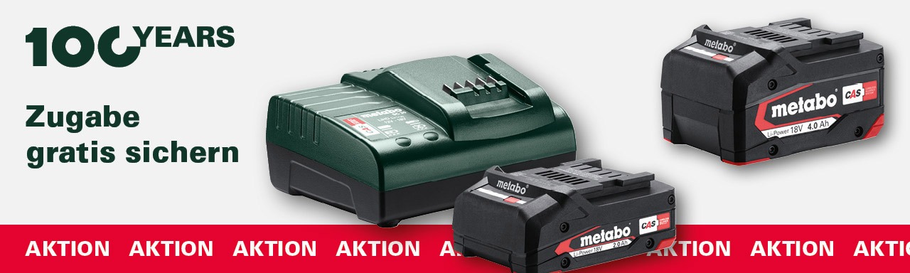 Metabo 100-Jahr-Aktion