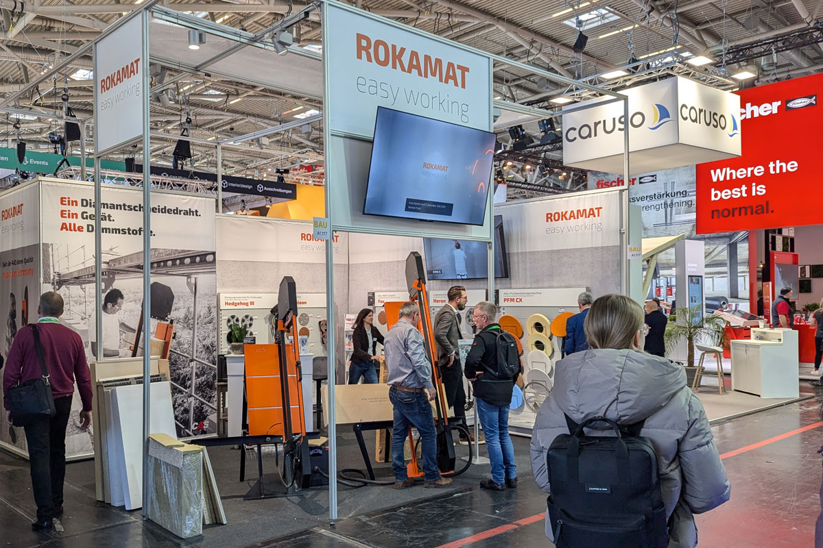Rokamat auf der BAU 2025