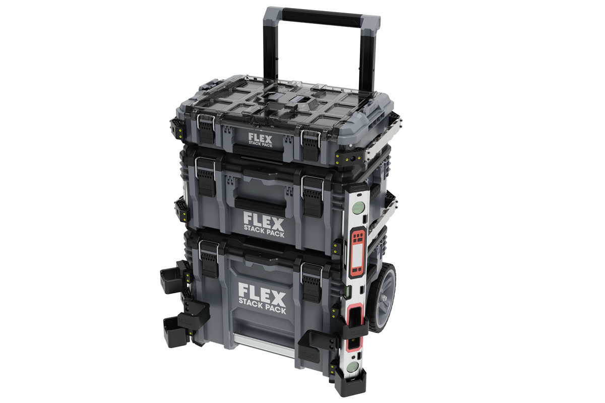 Praktisches Starter-Set bestehend aus einer Rollbox TK-L SP RB, einer Medium Box TK-L SP MB und dem Big Organizer TK-L SP BO.