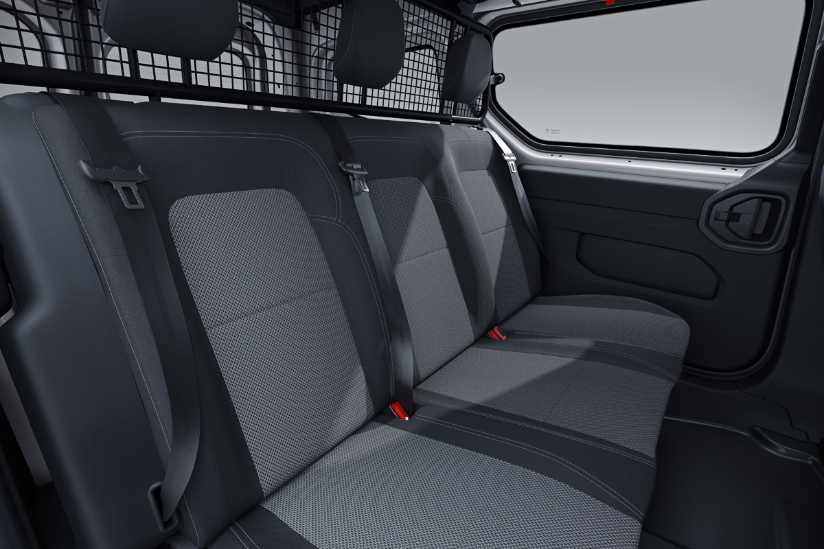 Der neue eCitan Mixto von Mercedes-Benz mit FOLD&LOAD Funktion