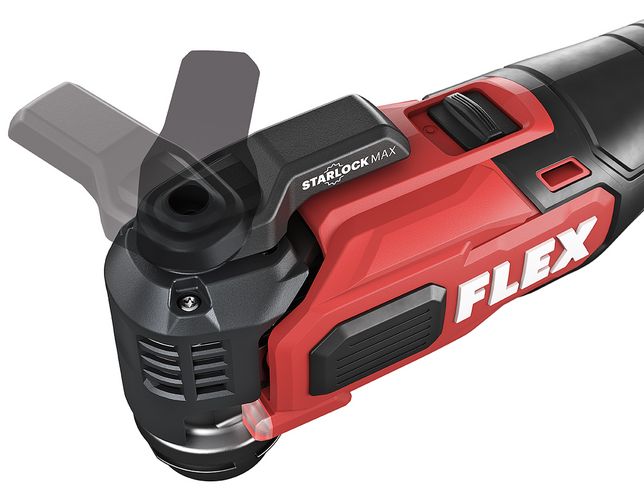 Dank des STARLOCK MAX-Designs eignet sich die Maschine für sämtliche STARLOCK-Zubehörteile.