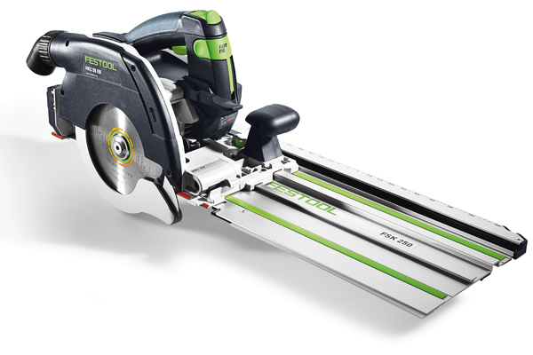 Festool Akku Handkreissäge HKC 55 mit Schiene