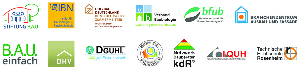 ICQ-Raumklimatagung 2025 - Organisatoren und Förderer