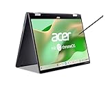 Acer Chromebook Spin 714 (CP714-1WN-39VA) Laptop | 14" WUXGA Touch-Display | Intel Core i3-1215U | 8 GB RAM | 256 GB SSD | Intel UHD Graphics | Google ChromeOS | grau