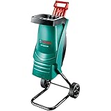 Bosch AXT Rapid 2200 Häcksler (zum leistungsstarken Häckseln von Gartenabfällen; kraftvoller 2200-W-Motor)