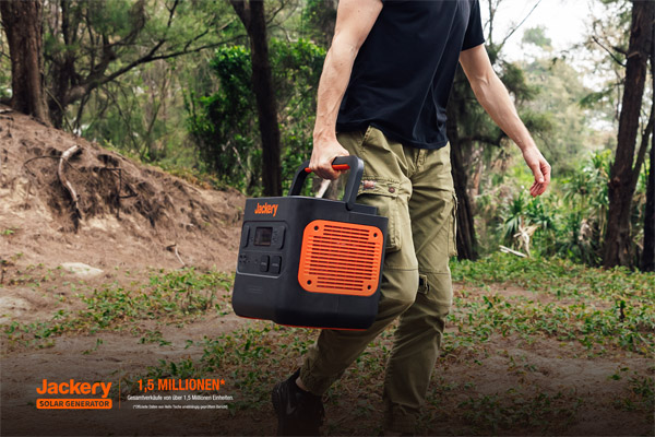 Der Jackery Solargenerator 2000 Pro bietet eine sichere und benutzerfreundliche Komplettlösung für die mobile Stromversorgung an – für ein ultimatives Outdoor-Erlebnis.