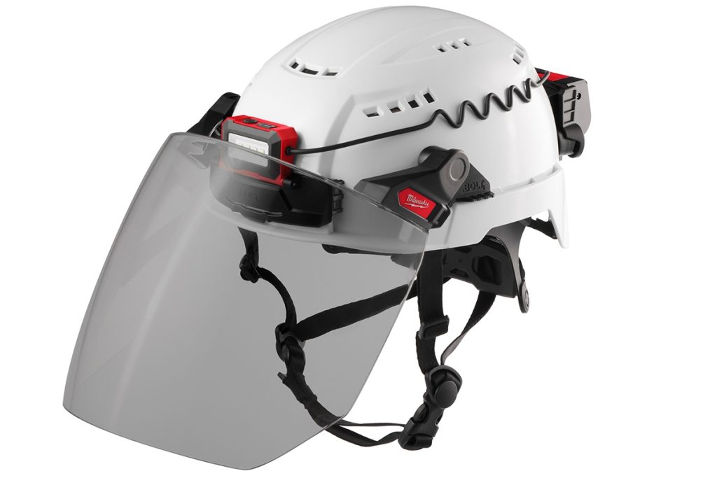 Mehr als nur ein Helm - die Kopfschutzplattform BOLT 200 bietet eine einzigartige Kompatibilität mit verschiedenen Zubehörteilen.