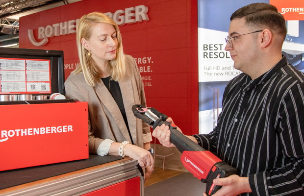 Rothenberger präsentiert auf der ISH neue innovative Werkzeuge.