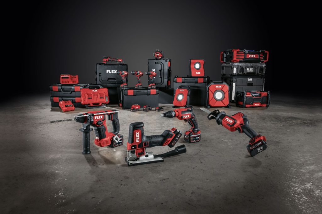Neue 12V Akkurange von FLEX-Elektrowerkzeuge GmbH
