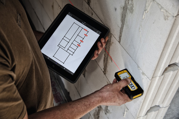 Aufmaß-App Stabila Measures