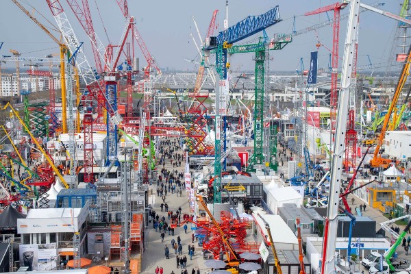Die Bauma 2022 auf der Messe München