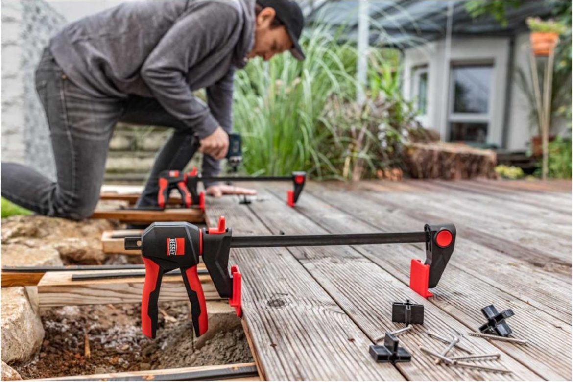 Montageset für Terrassendielen EZ-TD