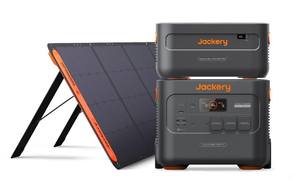 Bei Stromausfall oder arbeiten bei der keine Stromquelle zur Verfügung steht, eignet sich die tragbare Powerstation Jackery 2000 Plus.