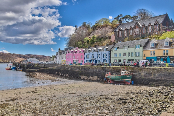 Portree Isle of Skye (Schottland)