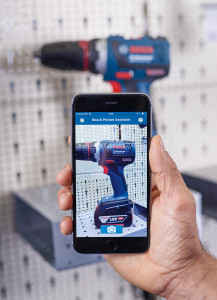 Mit dem Bosch Pocket Assistant ist man in nur drei Schritten man am Ziel.