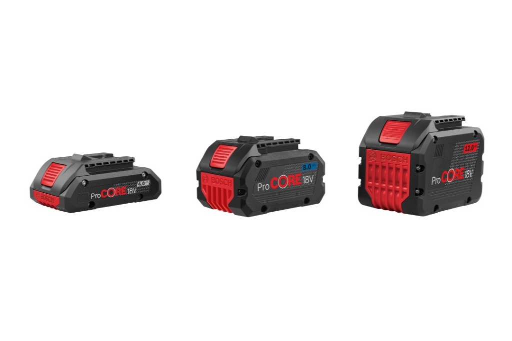ProCore 18Volt Hochleistungs-Akkus mit 4Ah, 8 Ah, 12 Ah
