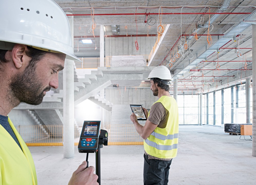 Bosch Laser-Entfernungsmesser mit Kamera