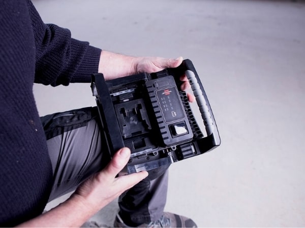 Working Spotlight Brennenstuhl Multi Battery 18V System