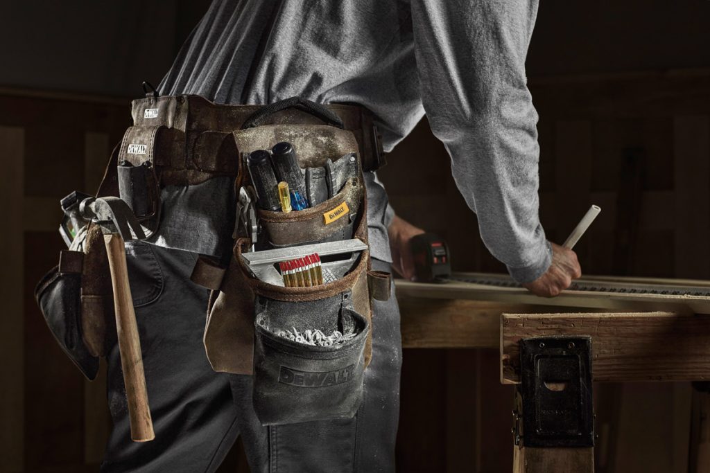 DEWALT Werkzeuggürtel aus Leder