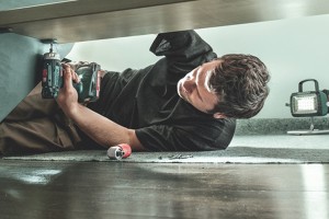Metabo Akku-Bohrschrauber BS18 Quick auf der Ligna