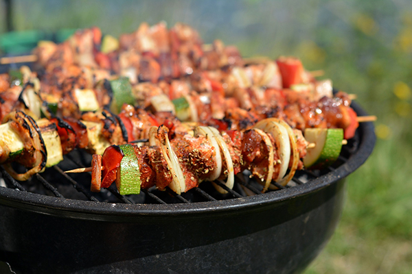 Grill für die Baustelle, Camping, Outdoor, Unterwegs