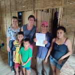Glückliche Gesichter – sechs Familien bekamen ein neues Zuhause.