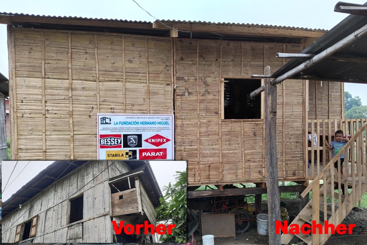 Charity Projekt United by Tools in Equador