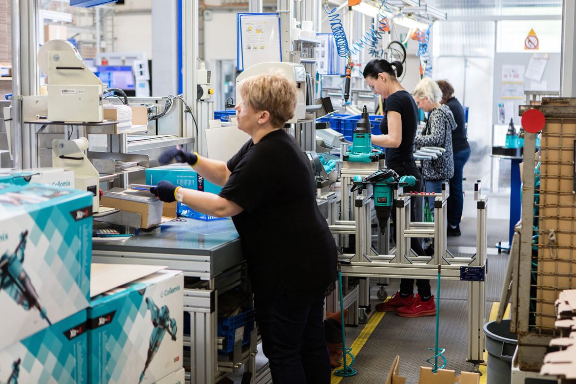 Die auf Mischtechnik spezialisierte Firma Collomix aus Gaimersheim feiert 2024 ihr 50-jähriges Jubiläum.