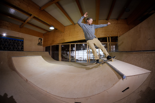 Skatepark gebaut mit Bosch-Werkzeugen