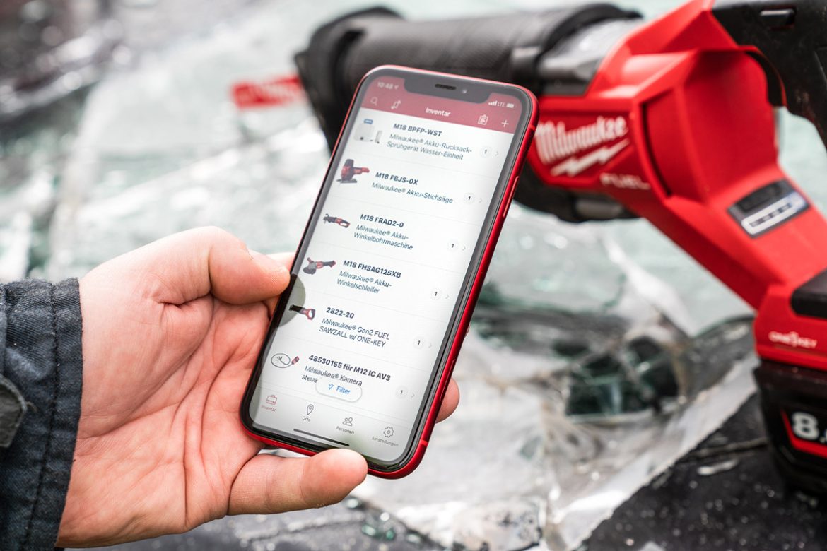 Diebstahlsicherung: Intelligente Werkzeugtechnologien schaffen Transparenz und ermöglichen eine umfassende Kontrolle über den Gerätebestand.
