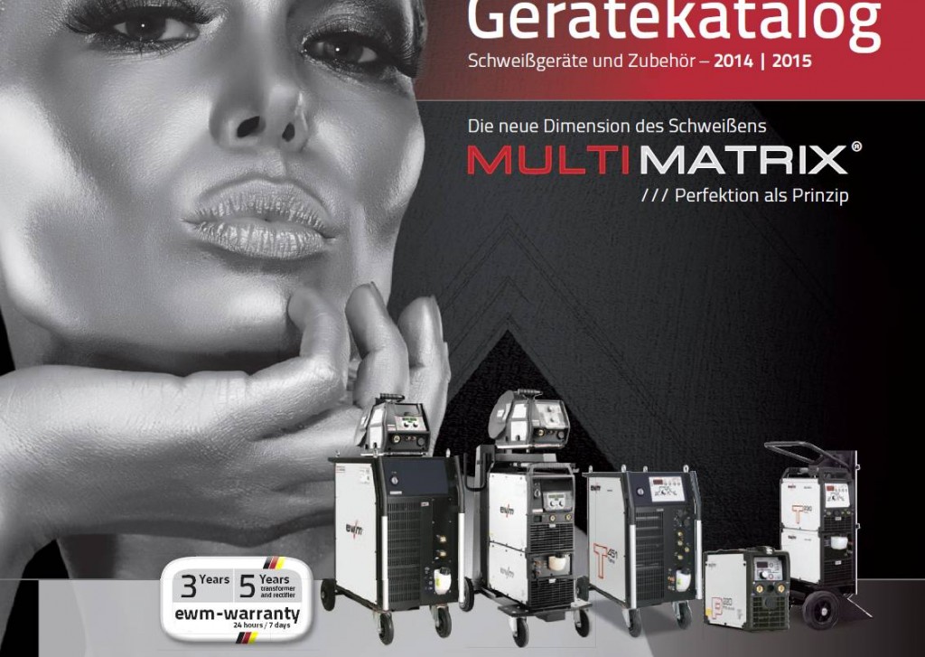 Katalog von EWM für 2015