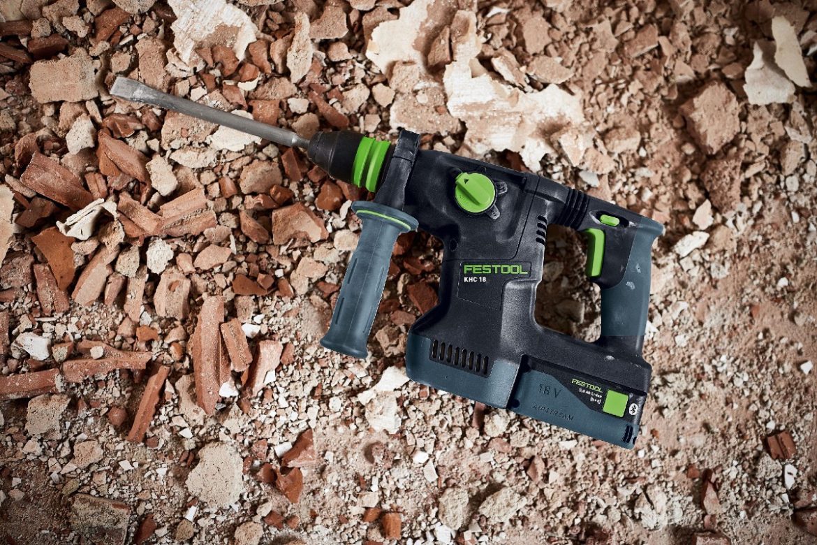 Akku-Kombihammer KHC18 von Festool
