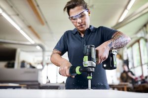 Der TPC 18/4 liegt dank seiner Griffergonomie und der kurzen Bauform perfekt in der Hand.