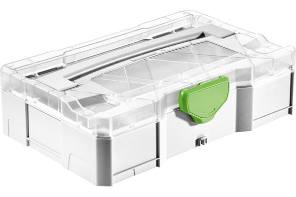 Der MINI SYSTAINER sorgt mit seinem transparenten Deckel dafür, dass man immer das wichtigste Zubehör im Blick hat