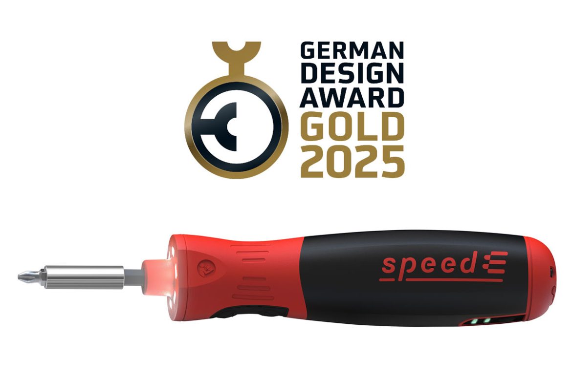 German Design Award in Gold für den Wiha speedE PocketDrive.