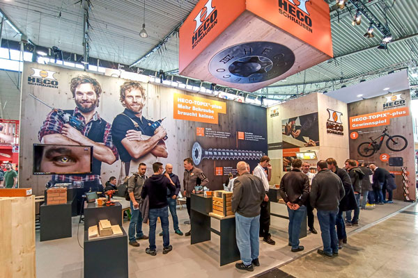 Heco-Topix-plus auf der Dach+Holz 2020