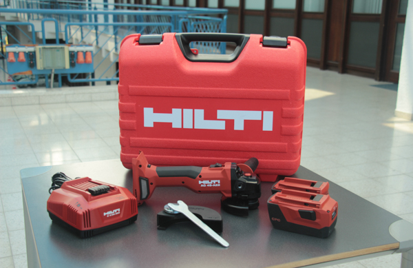 Hilti Akku-Winkelschleifer AG 4S-A22