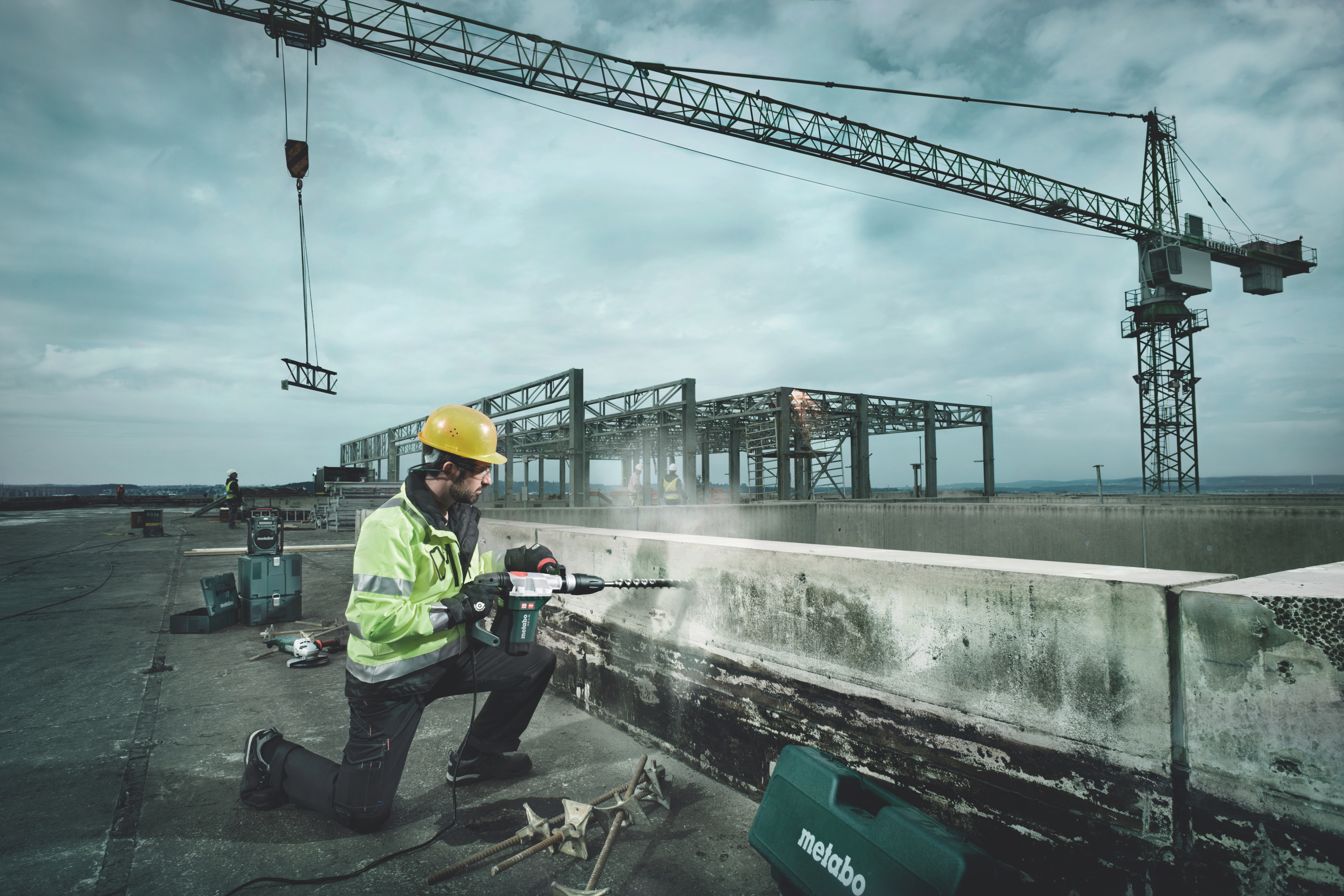 Metabo SDS-Max-Hammer KHE 5-40 Anwendung